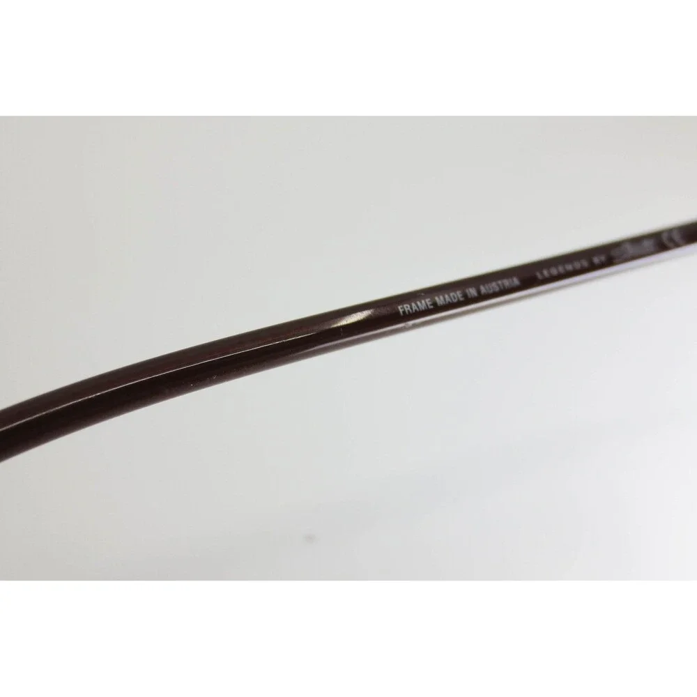 Silhouette Legends Eyeglass Frames Clear Brown Oval Austria 35051